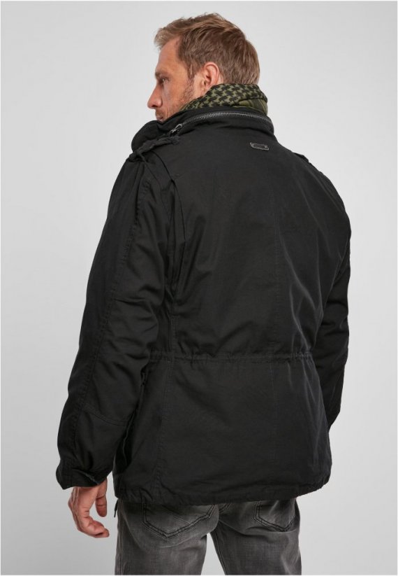 Pánská zimní bunda Brandit M-65 Giant - černá - Velikost: 3XL