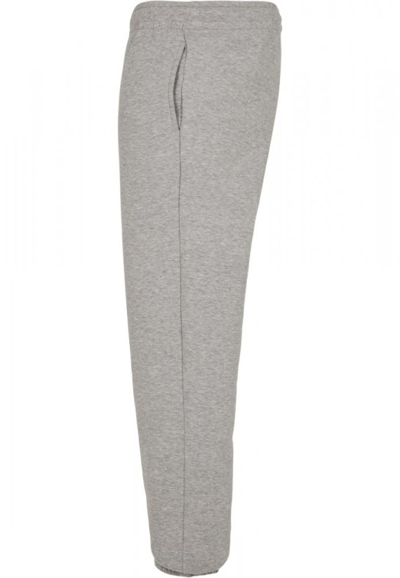 Męskie spodnie dresowe Urban Classics Basic Sweatpants 2.0 - jasnoszary