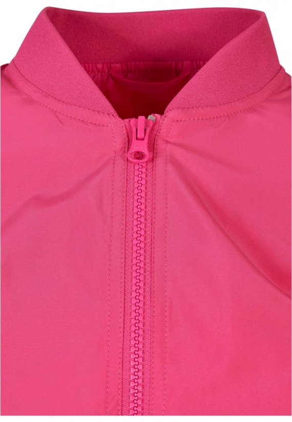 Dámská jarní/podzimní bomber bunda Urban Classics - růžová