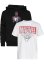 T-Shirt & Hoody 2 Pack - Spiderman Marvel black+white 158/164
