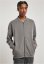 Pánská bomber mikina Urban Classics Washed Sweat - šedá