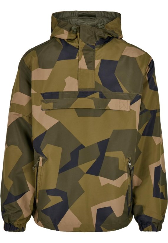 Summer Pull Over Jacket - swedisch camo