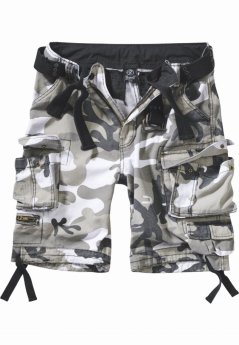 Brandit / Savage Vintage Cargo Shorts snowcamo