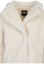 Dámský kabát Urban Classics Ladies Oversized Sherpa Coat - bílý