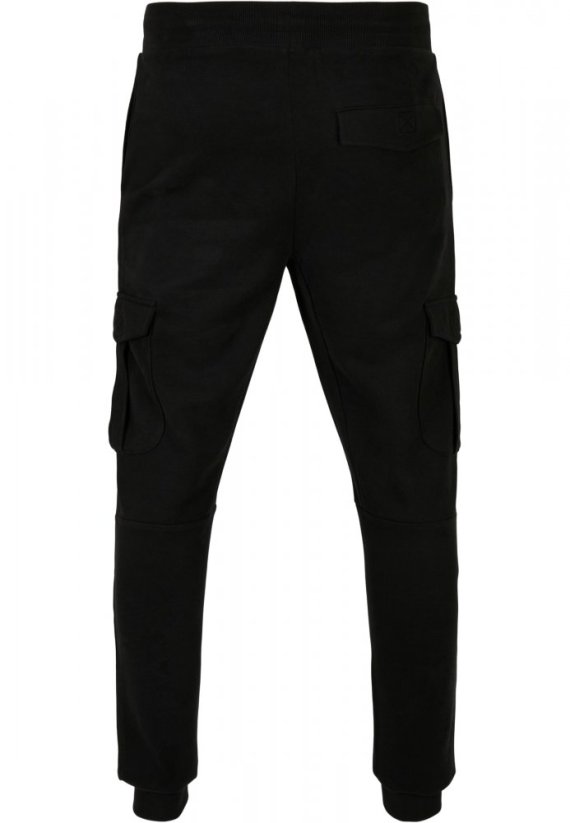 Čierne pánske tepláky Urban Classics Fitted Cargo