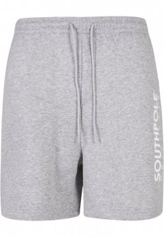 Southpole Basic Sweat Shorts - heathergrey