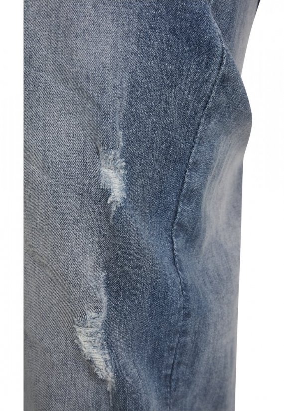 Pánské džíny Brandit Will Washed Denim Jeans - modré