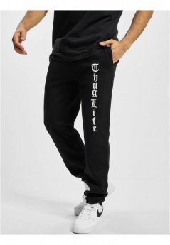 Męskie spodnie dresowe Thug Life HitTheStreets - czarne