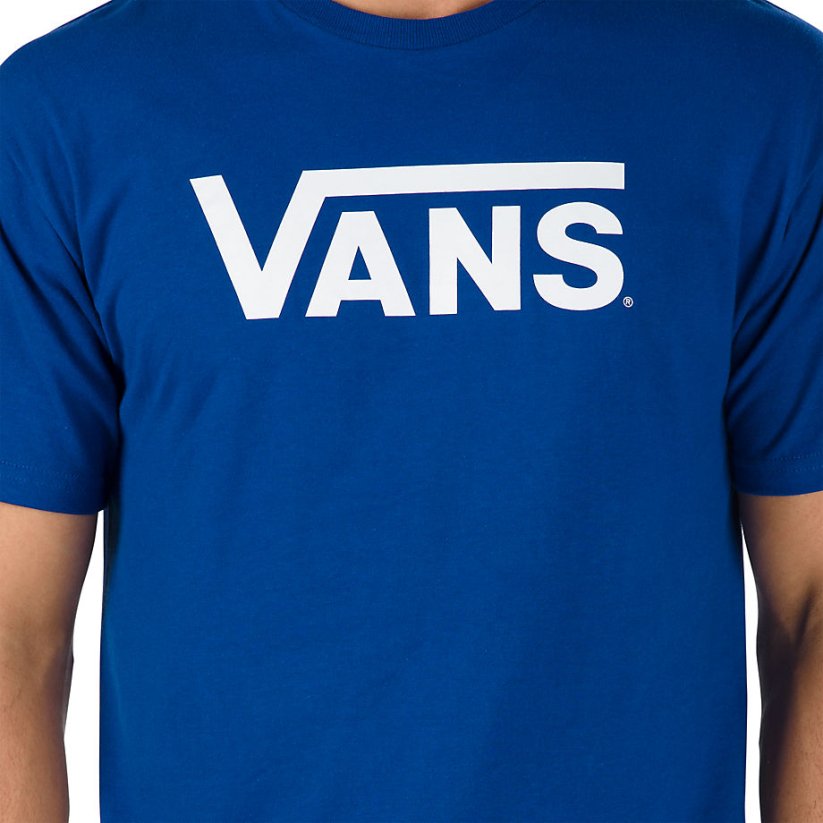 T-Shirt Vans Classic true blue-white