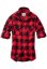 Dámska košeľa Brandit Amy Flanell Shirt GIRLS - čierna / červená