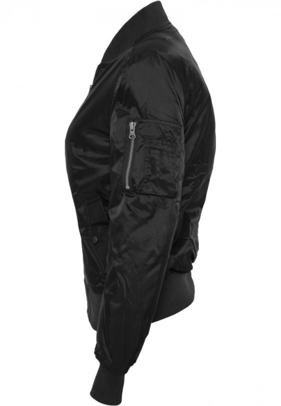 Černá dámská bomber bunda Urban Classics