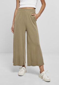 Kalhoty Urban Classics Ladies Modal Culotte - khaki