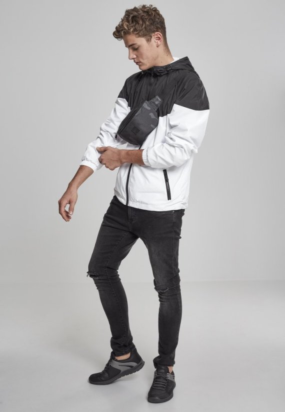 2-Tone Tech Windrunner - blk/wht