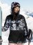 Bunda Roxy Presence kvj1 true black black flowers