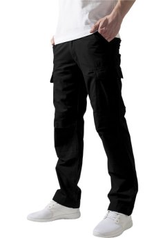 Kalhoty Urban Classics Camouflage Cargo Pants - black
