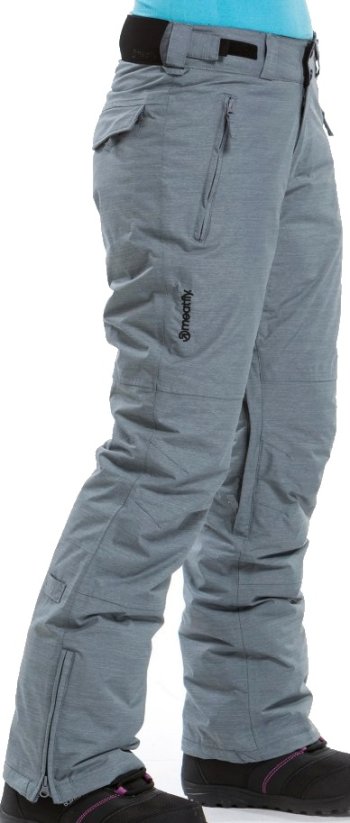 Kalhoty Meatfly Pixie dark grey heather