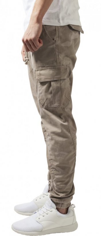 Spodnie męskie Urban Classics Camo Cargo Jogging Pants - sand camo