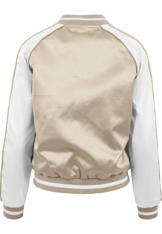 Dámská bomber bunda Urban Classics 3-Tone Souvenir - leskle zlatá