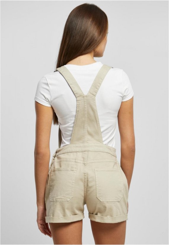 Dámské laclové kraťasy - offwhite raw