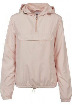 Dámská jarní/podzimní bunda Urban Classics Ladies Basic Pullover - světle růžová