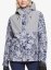 Bunda Roxy Jetty 3v1 heather grey botanical flowers