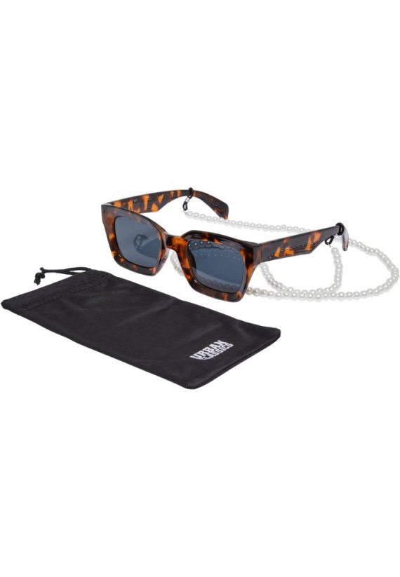 Sunglasses Poros With Chain - amber
