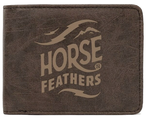 Peňaženka Horsefeathers Hackney brown