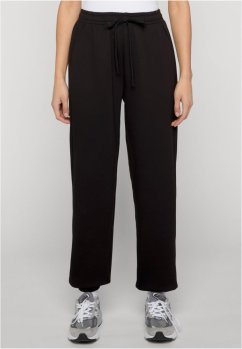 Ladies Slim Fit Scuba Joggpant  - black