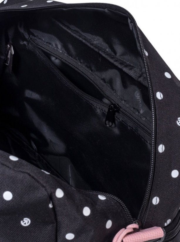Taška Meatfly Mavis Duffle Bag black dots