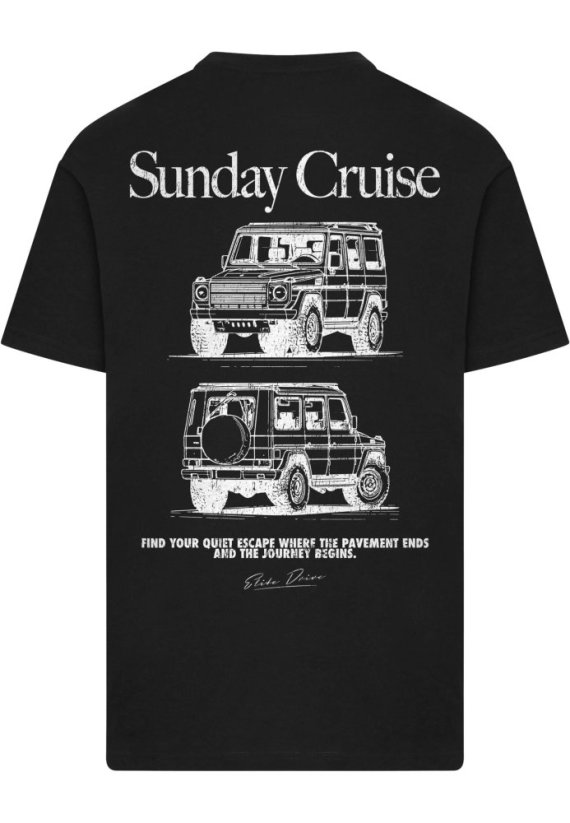 Sunday Cruise Tee black M