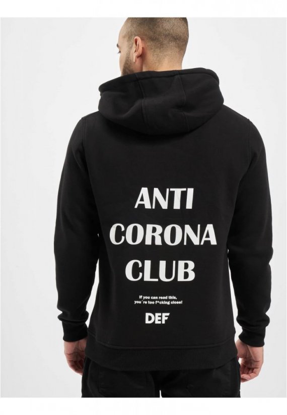 Anti Corona Hoody - black