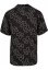 Pánska košeľa Urban Classics Viscose AOP Resort Shirt - čierna