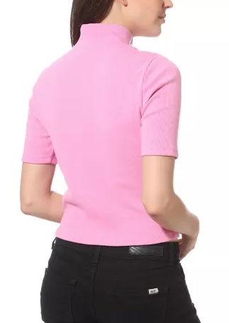 Tričko Vans Studio SS Polo fuchsia pink