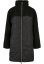 Černý dámský sherpa kabát Urban Classics Oversized Quilted