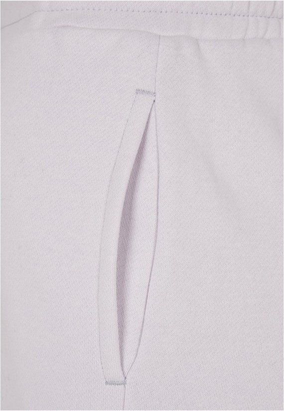 Damskie spodnie dresowe Urban Classics High Talii Cargo Sweat Pants - jasnofioletowy