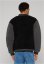Teddy College Jacket darktaupe L - black