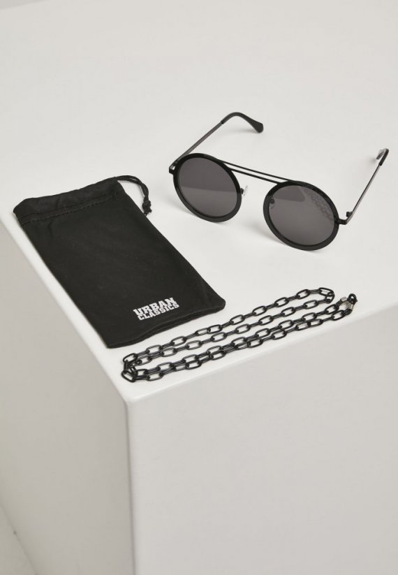 Sluneční brýle 104 Chain Sunglasses - black/black