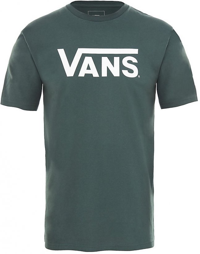 T-Shirt Vans Classic darkest spruce-white