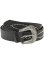 Synthetic Leather Western Rivet Belt black S/M