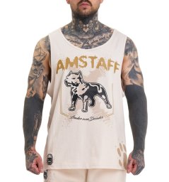 Amstaff Kaldar Tanktop Creamwood