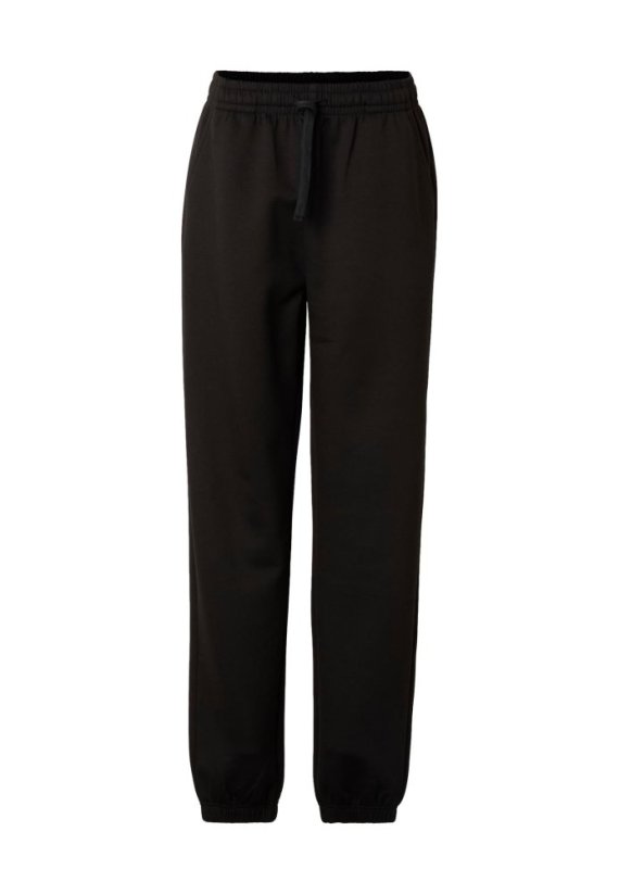 Ladies Slim Fit Scuba Joggpant  - black