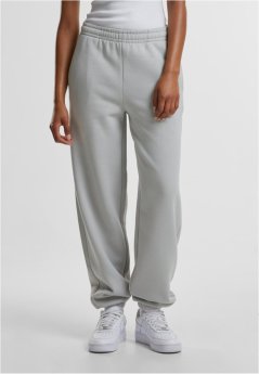 Ladies Fluffy Sweatpants - lightasphalt