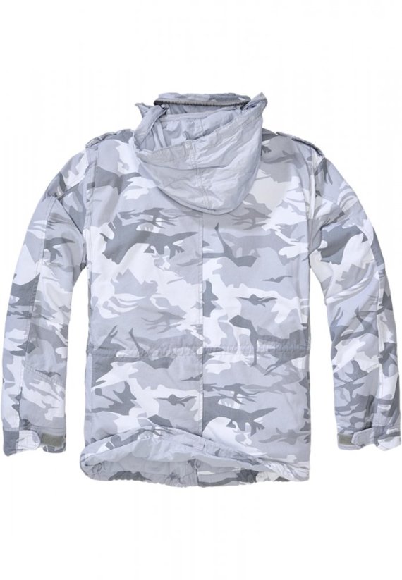 Světle maskáčová pánská zimní bunda Brandit M-65 Giant Jacket
