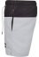 Pánské koupací kraťasy Urban Classics Block Swim Shorts - lightasphalt/black