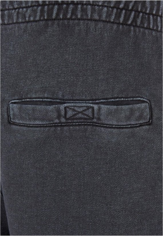 Pánske tepláky Urban Classics Small Embroidery Sweatpants - čierne