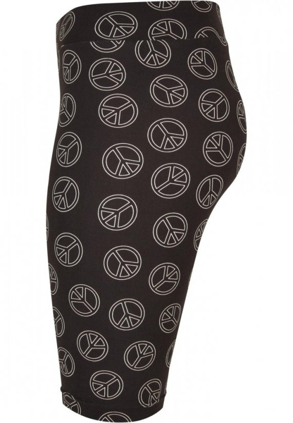 Ladies Soft AOP Cycle Shorts - blackpeace