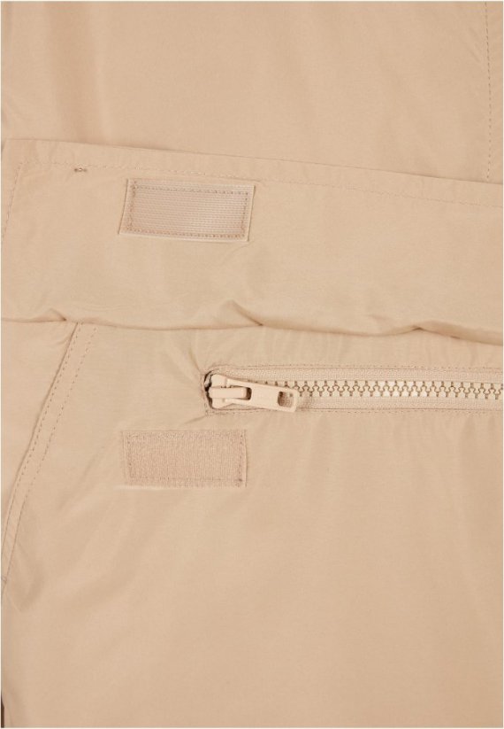 Světle hnědá pánská bunda Urban Classics Basic Pull Over Jacket