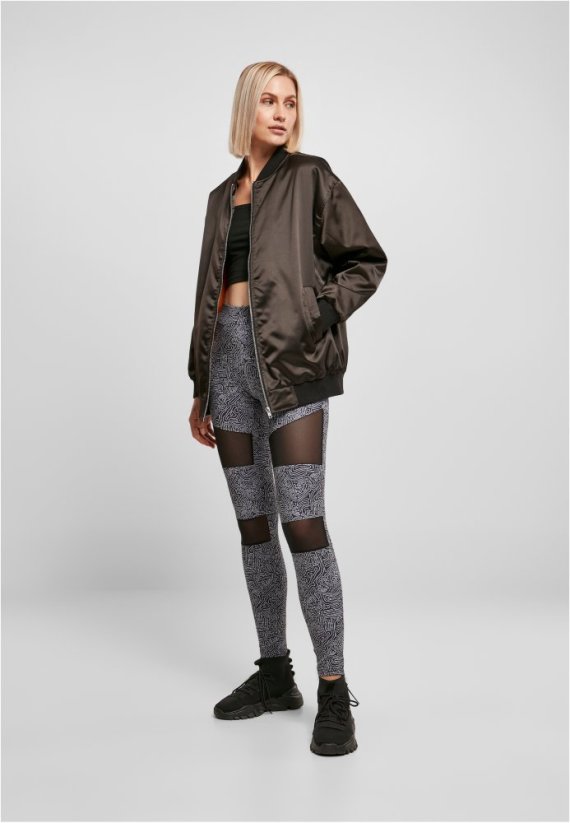 Dámská bomber bunda Urban Classics Oversized - černá