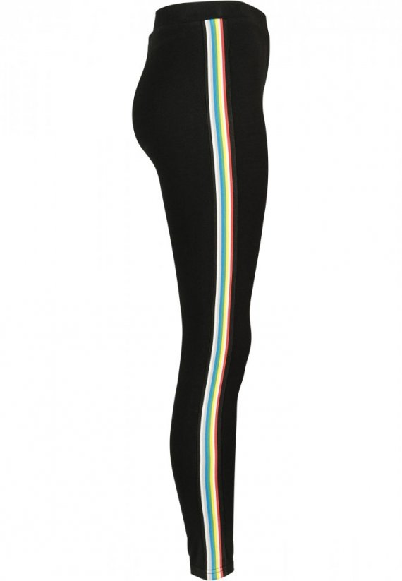 Legginsy Urban Classics Ladies Multicolor Side Taped Leggings