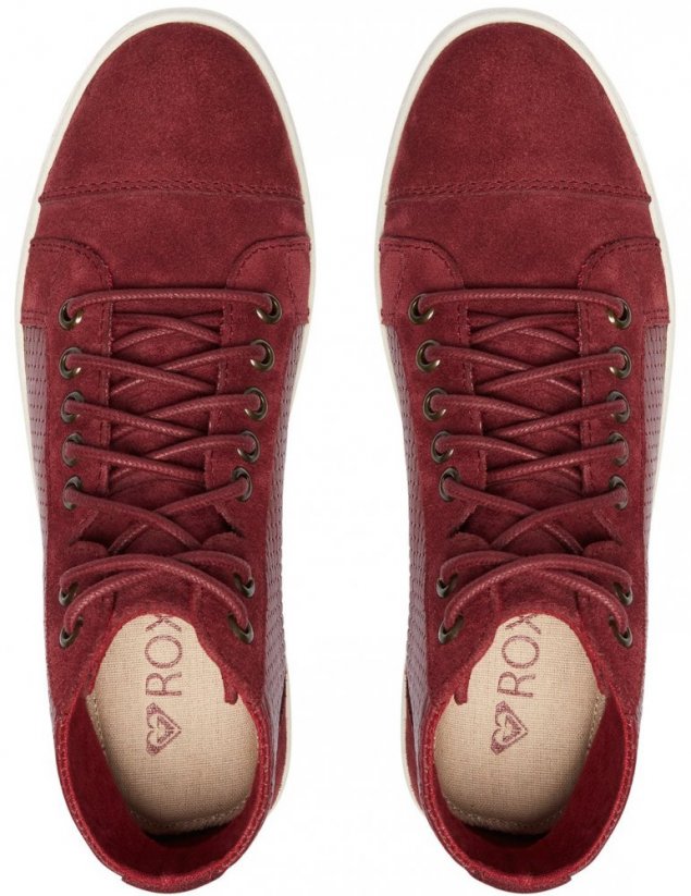 Topánky Roxy Melbourne burgundy